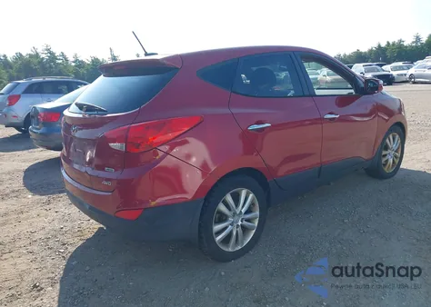 2012 Hyundai Tucson Limited из США, поврежденный, VIN KM8JUCACXCU545263